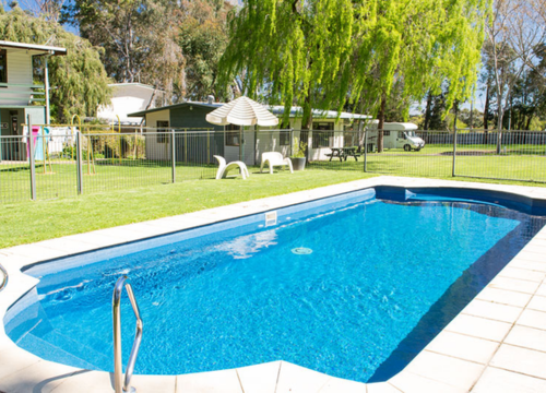Solar Heated Swimming Pool